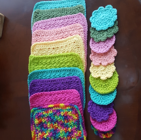 10pc Body & Face wash cloths set 5🌟Ratings - Picture 2 of 9